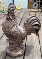 17" Resin Rooster