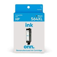 onn. Remanufactured Ink Cartridge  HP 564XL Black