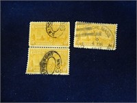U.S. Special Delivery Stamps Post Marked 1916