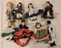 Madame Alexander lot of 8 dolls