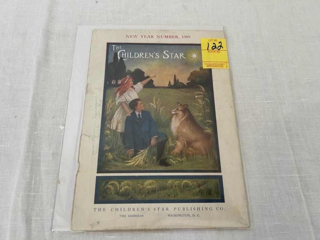 1909 Children's Star Book