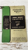 John Deere Model 60 Tractor Manual