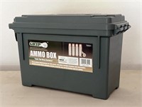 Plastic ammunition, crate