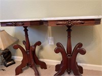 Victorian Style Marble Top Table