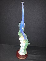 Casablanca Peacock Figurine