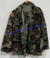 US Army Military Camouflage Jacket, Pants, And