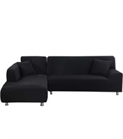 2-PIECE SECTIONAL L-SHAPE 3-4 SEATER SOFA COVER