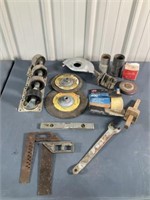 Casters, squares, cutting wheels, bushing