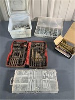 Cotter pins, screws, assortment of springs,