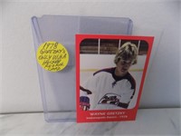 1978 WHA Wayne Gretzky Only WHA Rookie Card