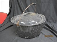 Vtg Graniteware Pot