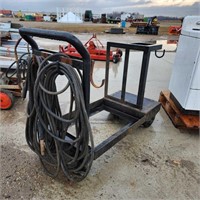 Welding cart w cables 60" total length