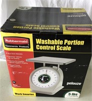 Rubbermaid Washable Portable Control Scale
