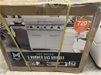 MM pro series 5 burner gas griddle