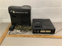 Nakamichi 550 Cassette System with Case