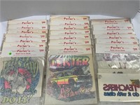 20 PORTOR'S ROACH IRON ON DECALS - MUSCLE CARS,