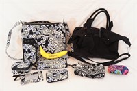 10 Vera Bradley Handbags, Wallets, Change Purse+