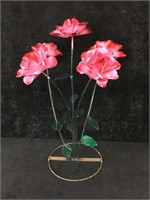 Large 5 Flower Metal Art Stand