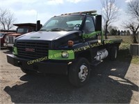 2006 GMC C5500 JERR-DANN 18' ROLLBACK BODY W/ RAMS