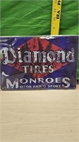 Diamond tire sign