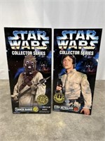 Star Wars Kenner collector series figurines of