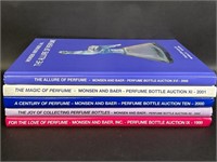 Five Monsen & Baer-Perfume Bottle Auction Books