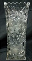 Antique Cut Glass Vase