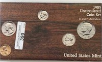 1985PD US Mint Set UNC
