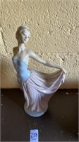 Vintage -Lladro dancing women figure-12 inches h