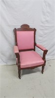 Antique Victorian Parlor Arm Chair