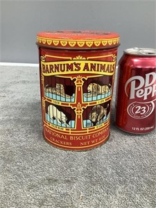 Biscuit Tin - Barnum's Animals