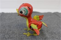 Vintage Mikuni Tin Wind Up Bird