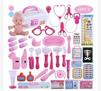 Temi Kids Doctor-Kit Pretend-n-Play Medical-Set -