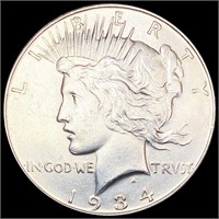 1934-D Silver Peace Dollar UNCIRCULATED