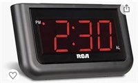New RCA Digital Alarm Clock - Large 1.4" LED