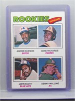 1977 Topps Andre Dawson Rookie