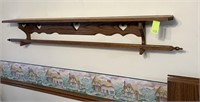 Long Wooden Shelf