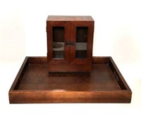 Wood Tray & Desk Display Box