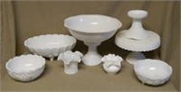 Milk Glass Selection.