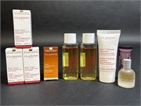 Clarins Assortment of Body Oils and Cleansers