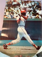 1974 Lou Brock poster