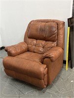 Lane Leather Swivel Recliner