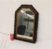 Antique Ornate Mirror, As Is ~ 17" x 25"