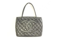 Chanel Black Medallion Bag