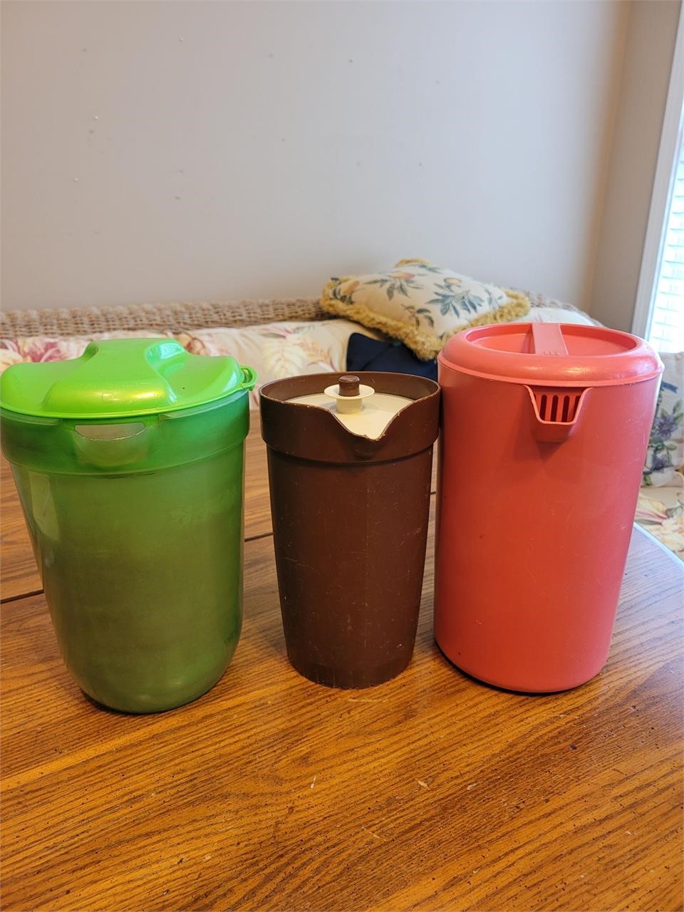 3 vintage Tea Pitchers