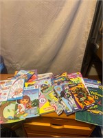Huge lot of kids books and coloring/activity books