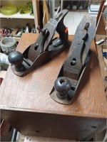 2 wood planes Bailey and Stanley number 4