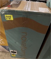 novaform queen mattress in a box