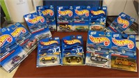 Miscellaneous lot of 12  Hot Wheels New on card