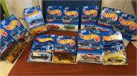 Miscellaneous lot of 12 Hot wheels   New on card